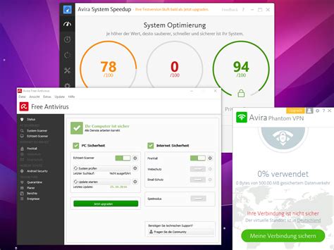 Avira Free Security Suite .